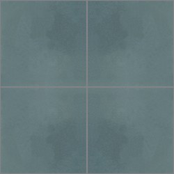 Mission Blue 8" x 8" Encaustic Cement Tile