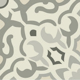 Mission California Gray Colorway Encaustic Cement Tile 8"x8"