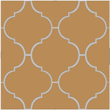 Mission Malaga Encaustic Cement Tile 8" x 8" - Caramel