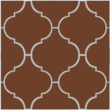 Mission Malaga Encaustic Cement Tile 8" x 8"- D'Hanis Red