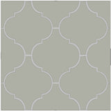 Mission Malaga Encaustic Cement Tile 8"x8" - Gray