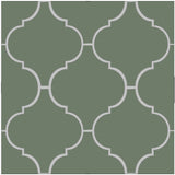 Mission Malaga Encaustic Cement Tile 8" x 8" - Green