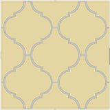 Mission Malaga Encaustic Cement Tile 8" x 8"- Jaune Clair