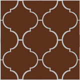 Mission Malaga Encaustic Cement Tile 8" x 8"- Red Brick