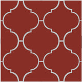 Mission Malaga Encaustic Cement Tile 8" x 8" - Rouge