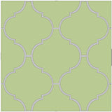 Mission Malaga Encaustic Cement Tile 8" x 8" - Verde Caribe