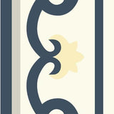 Mission Cox Border 8"x8" Encaustic Cement Tile