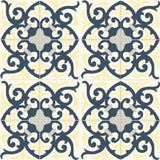 Mission Espanola Cozy Colorway 8"x8" Encaustic Cement Tile - 4 tiles x 4 tiles Rug
