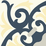 Mission Espanola Cozy Colorway 8"x8" Encaustic Cement Tile - one tile