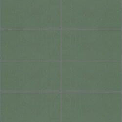 Mission Green 4"x8" Encaustic Cement Tile