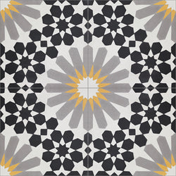 Mission Ifran 02 Encaustic Cement Tile Quarter Design