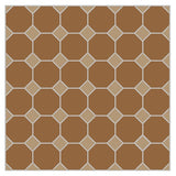 Mission Mohave Octagon with Sand Dot Encaustic Cement Tile