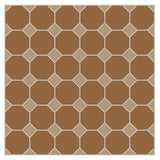 Mission Mohave Octagon with Sand Dot Encaustic Cement Tile