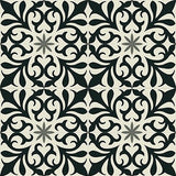 Mission Nantes D Encaustic Cement Tile Rug Layout