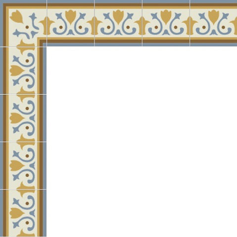 Mission Roche Border in Savoy Colorway