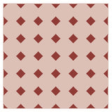Mission Rosa Octagon with Rojo Palo Alto Dot Encaustic Cement Tile