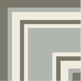 Mission Santiago Corner 8"x8" Encaustic Cement Tile in Mountain Colorway
