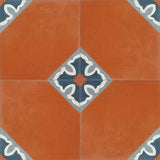 Mission Spanish Colonial #1 Cement Tile Quarter Design