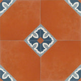 Mission Spanish Colonial #1 Cement Tile Quarter Design