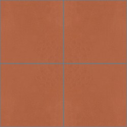  Mission Terra-Cotta 8" x 8" Encaustic Cement Tile