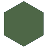 Mission Verde Canada 8" Hexagon Encaustic Cement Tile