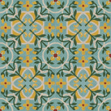 Mission Vines 1 Encaustric Cement Tile Rug
