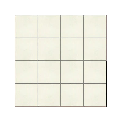 Mission White 3"x3" Encaustic Cement Tile