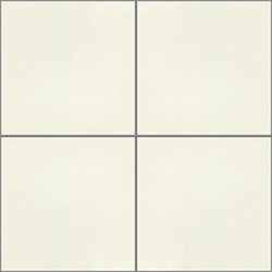 Mission White 8" x 8" Encaustic Cement Tile