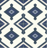 Mission Yanelli B 8"x8" Cement Tile Group (4 tiles)