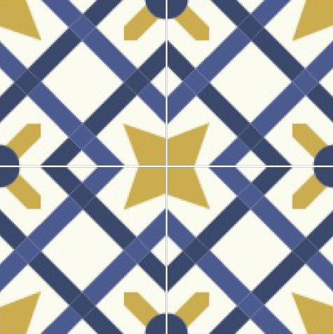 Mission Cordoba C Encaustic Cement Tile