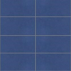 Mission Azul Rey 4"x8" Encaustic Cement Tile