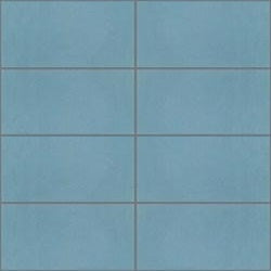 Mission Azul Morocco 4"x8" Encaustic Cement Tile