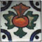 Portuguese Oporto 2" x 2" Hand Painted Ceramic Tile