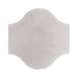 Clay Arabesque 11"x11" Pata Grande Tile - Great White