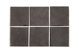  Premium Charcoal 3"x3" Cement Tile