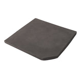  Premium Charcoal 8"x8' Clipped Corner Cement Tile