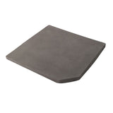  Premium Smoke 8"x8" Clipped Corner Cement Tile