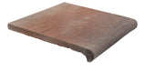 12" Rustic Cement Tile Stair Tread - Beachwood Flash