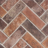 Rustic Cement Tile 2"x8"x1/2" - Normandy Cream
