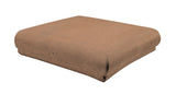 Rustic Cement Tile Corner Coping 12"x12"x3" - Flagstone
