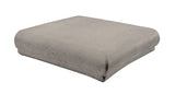 Rustic Cement Tile Corner Coping 12"x12"x3" - Natural Gray