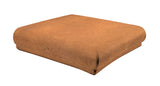 Rustic Cement Tile Corner Coping 12"x12"x3" - Saltillo cafe
