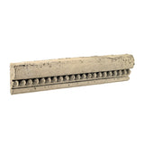 Rustic 12" Pearls Wall Moulding - Bone