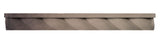 Rustic 16" Rope Step Molding - Antique Gray