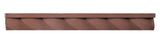 Rustic 16" Rope Step Molding - City Hall REd