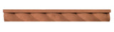 Rustic 16" Rope Step Molding - Cotto Gold