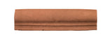 Rustic Santa Barbara 2" x 8" Chair Rail Moulding - Cotto Gold