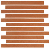  Rustic Terracotta 1"x9" Red Iron