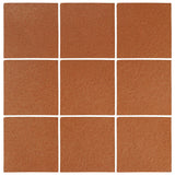  Rustic Terracotta 3"x3" Red Iron