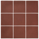 Rustic Terracotta 3"x3" Unglazed Mission Brown